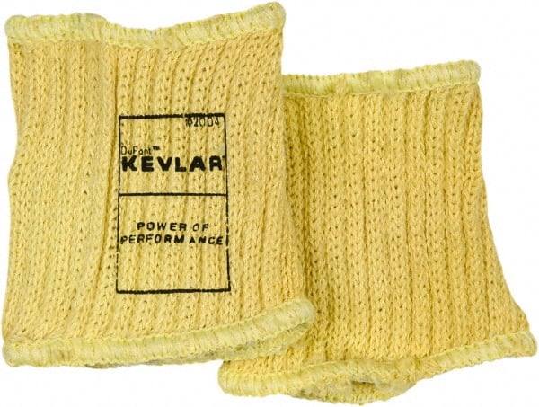 Cut-Resistant Sleeves: Size One Size Fits All, Kevlar, Yellow MPN:9304
