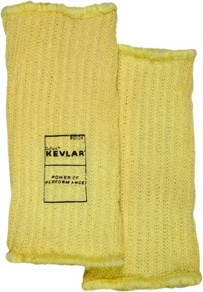Cut-Resistant Sleeves: Size One Size Fits All, Kevlar, Yellow MPN:9307