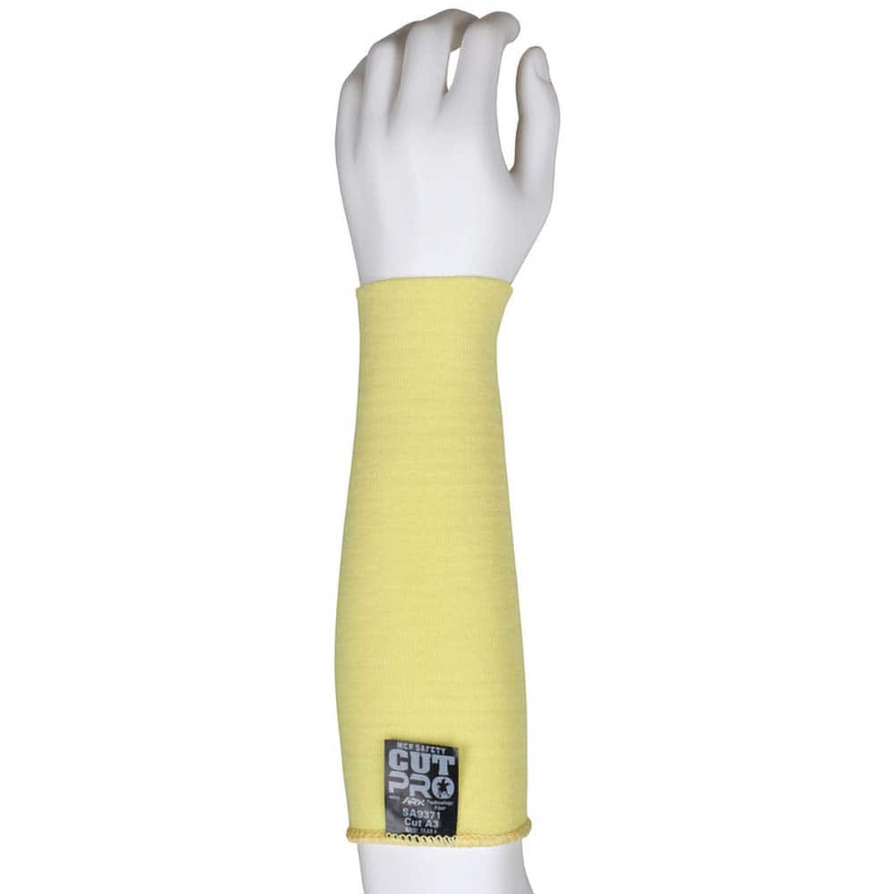 Cut-Resistant Sleeves: Size Universal, Aramid, Yellow MPN:SA9371