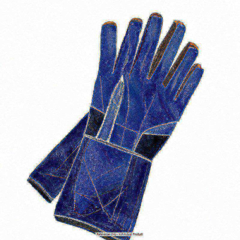 Welding Leather Glove Brown/White XL PR MPN:4891XL