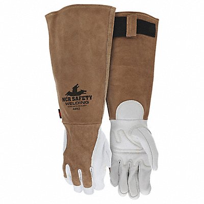 Welding Leather Glove Brown/White XL PR MPN:4892XL