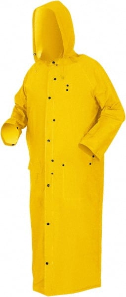Rain Jacket: Size 5X-Large, Yellow, Polyester MPN:260CX5