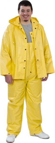 Suit with Pants: Size M, Yellow, Nylon & PVC MPN:3003M