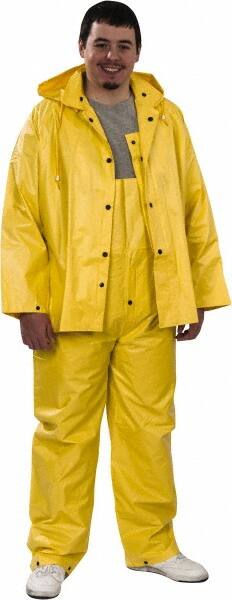 Suit with Pants: Size XL, Yellow, Nylon & PVC MPN:3003XL