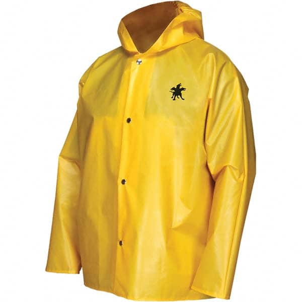 Rain Jacket: Size 3X-Large, Yellow, Nylon MPN:560JHX3