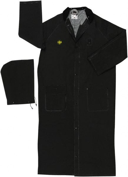 Rain Jacket: Size Medium, Black, Polyester MPN:FR267CM