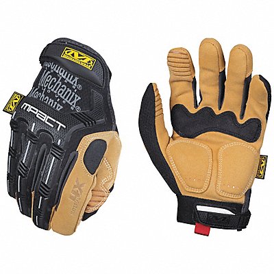 Mechanics Gloves Black/Tan 8 PR MPN:MP4X-75-008