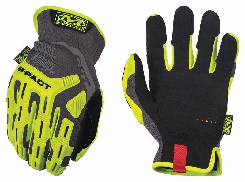 Mechanics Gloves Hi-Vis Yellow 9 PR MPN:SMC-C91-009