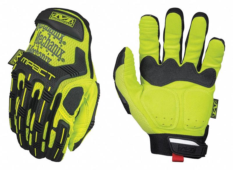 H3975 Mechanics Gloves Yellow 8 PR MPN:SMP-91-008