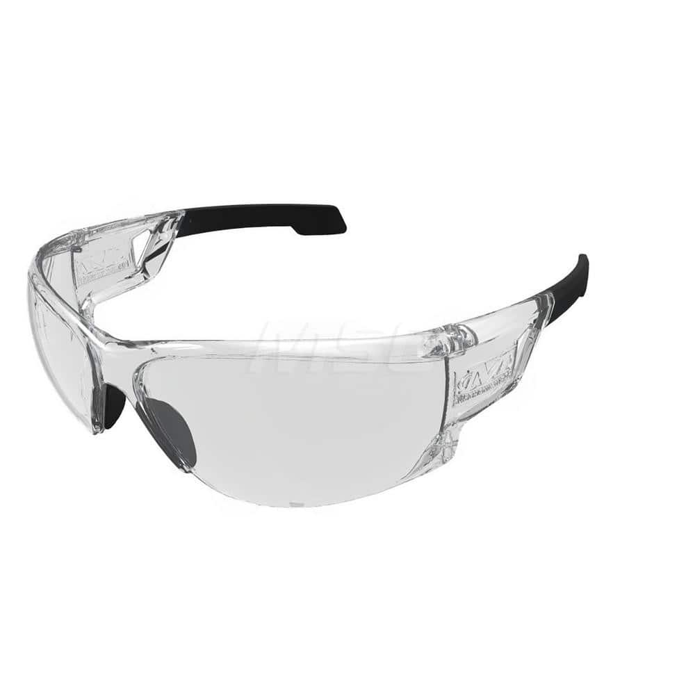 Safety Glass: Anti-Fog & Scratch-Resistant, Polycarbonate, Clear Lenses, Full-Framed MPN:VNS-10AA-PU