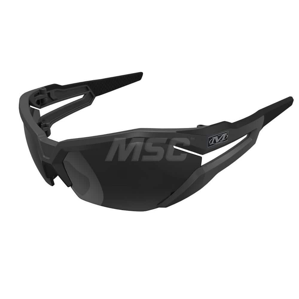 Safety Glass: Anti-Fog & Scratch-Resistant, Polycarbonate, Smoke Lenses, Full-Framed MPN:VVS-20AH-PU