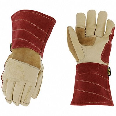 Welding Gloves Tan/Red 9 PR MPN:WS-FLX-009