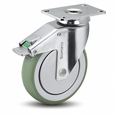 Plate Caster Swivel 4 Wheel Dia MPN:SS04AMX125DLTP01