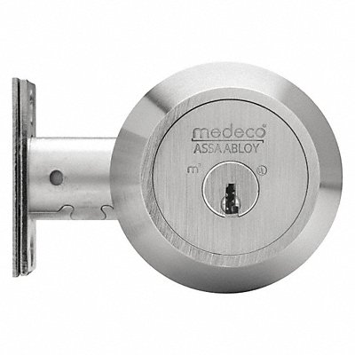 Deadbolt 2-3/4 in Backset 1 in Throw L MPN:11C604-T-26-DL-P