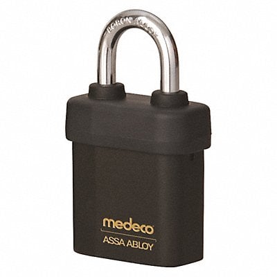 Keyed Padlock 5/16 in Square Black MPN:5451500-T-26-DL-P