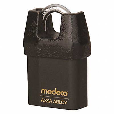 Keyed Padlock 5/16 in Square Black MPN:5452500-T-26-DL-P