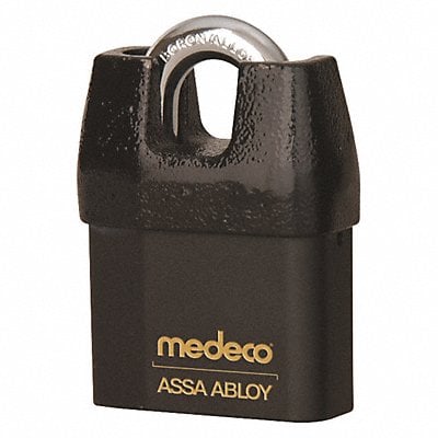 Keyed Padlock 7/16 in Square Black MPN:5472500-T-26-DL-P