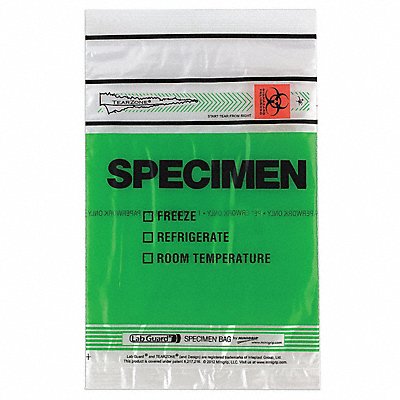 Specimen Transfer Bag 1.75 mil PK1000 MPN:4811G