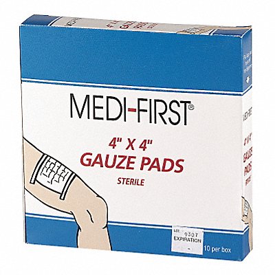 Gauze Pad Cotton Blend Gauze PK10 MPN:62012