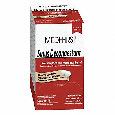 Sinus and Allergy Tablet PK100 MPN:80933