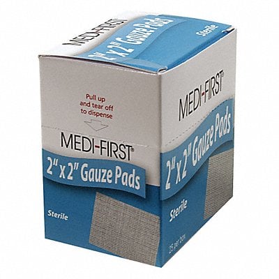 Gauze Pad Sterile 12 Ply Cotton PK25 MPN:60673