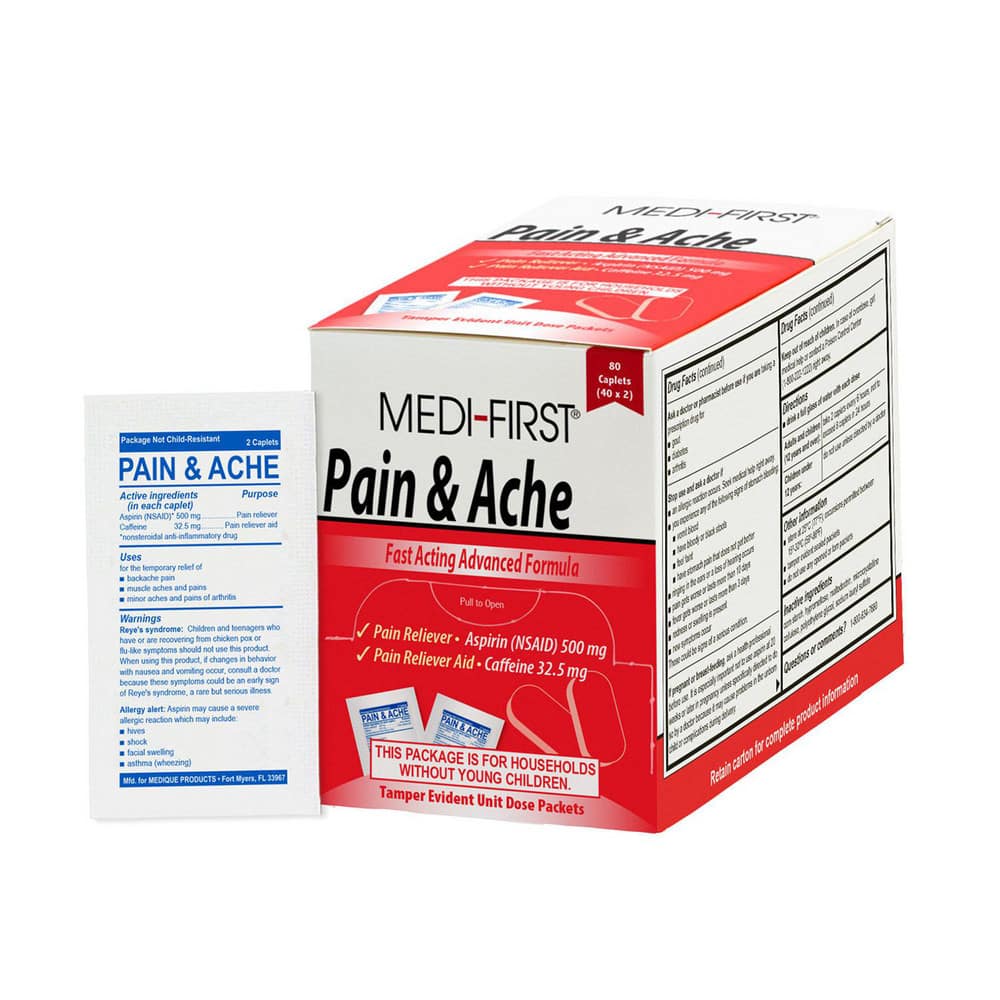 Medicinals, Relief Type: Headache & Pain Relief, Form: Caplet, Container Type: Box, Type: Box MPN:82180