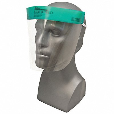 Face Shield Clear Polyester PK96 MPN:MS-12100