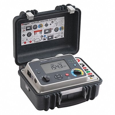 Low Resistance Ohmmeter 1999 ohm Max MPN:DLRO-100XB-LG2-P3