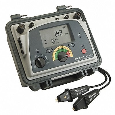 Micro Ohmmeter 250 microohm Max LCD MPN:DLRO10HD