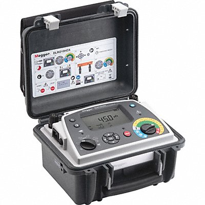 Micro Ohmmeter 250 microohm Max LCD MPN:DLRO10HDX