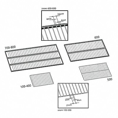 Grid Shelf For Use Model 30 MPN:E28884