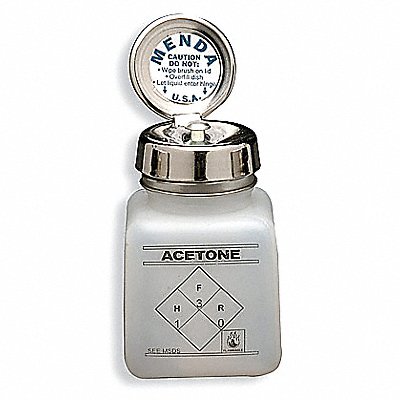 Dispensing Acetone Bottle 118.3mL Wide MPN:35395