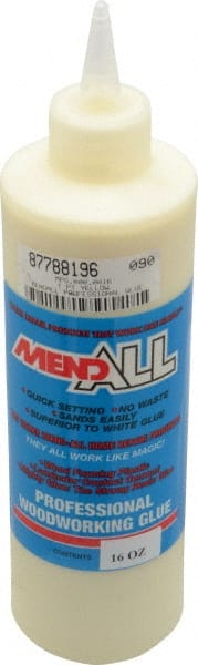 Wood Glue: 16 oz Bottle, Yellow MPN:MPG.000.0016