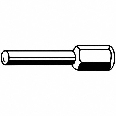 Bore Polisher Mandrel 1 1/2 in Shank MPN:08834154460