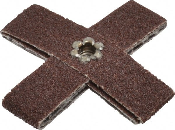 80 Grit, Medium Grade, Aluminum Oxide Cross Pad MPN:08834182157