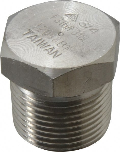 Pipe Hex Plug: 3/4