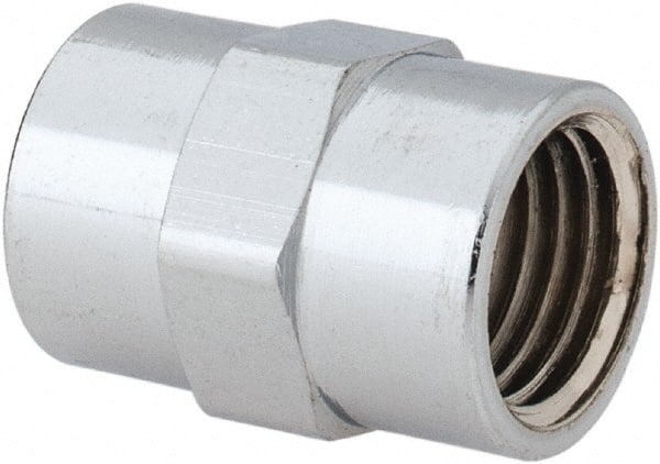 Brass Pipe Coupling: 1/4