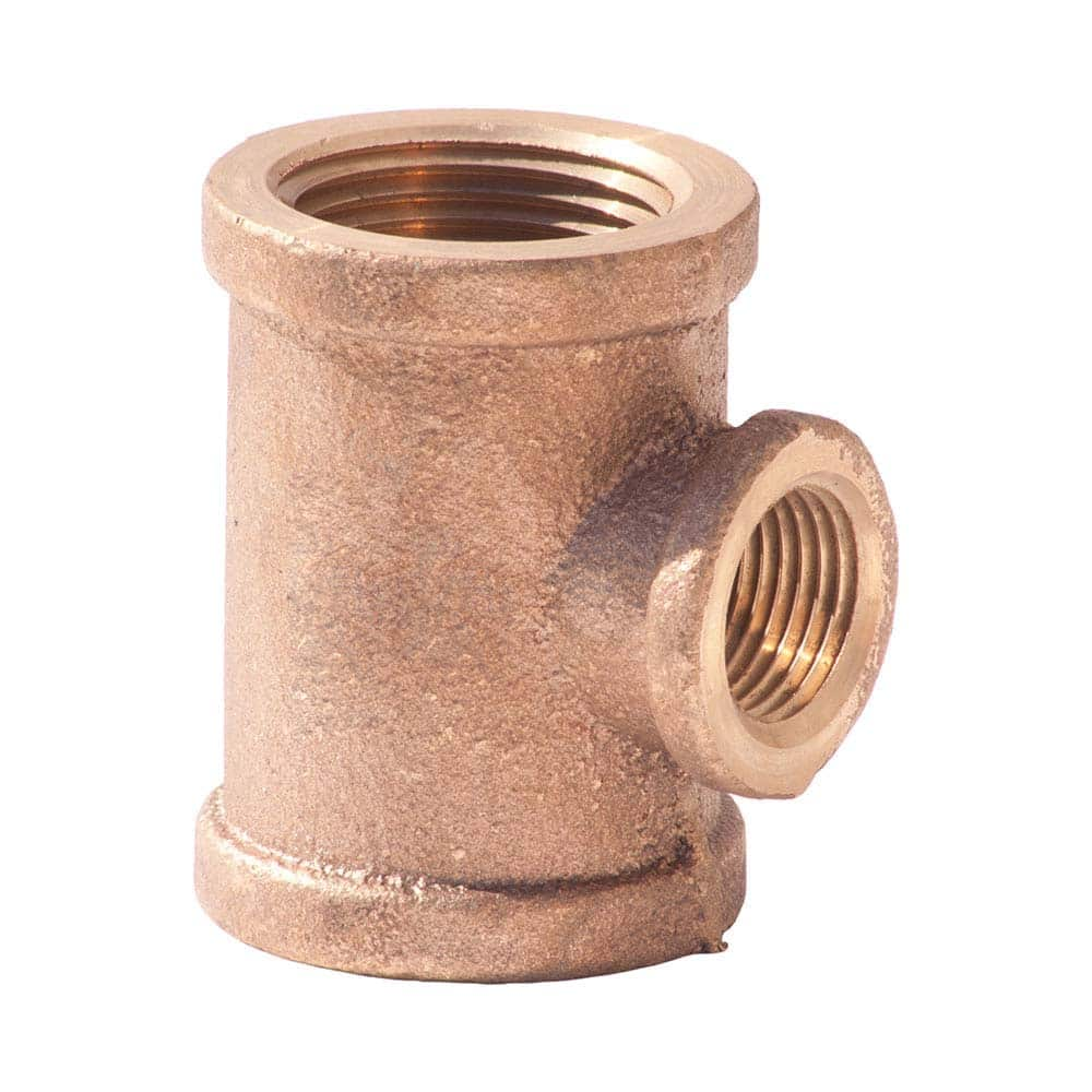 Brass Pipe Reducer: 1-1/2 x 1-1/2 x 1