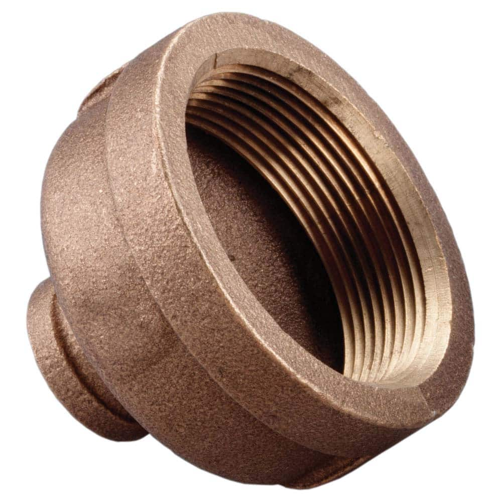 Brass Pipe Reducing Coupling: 2 x 1-1/4