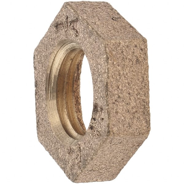 Brass Pipe Locknut: 1/4