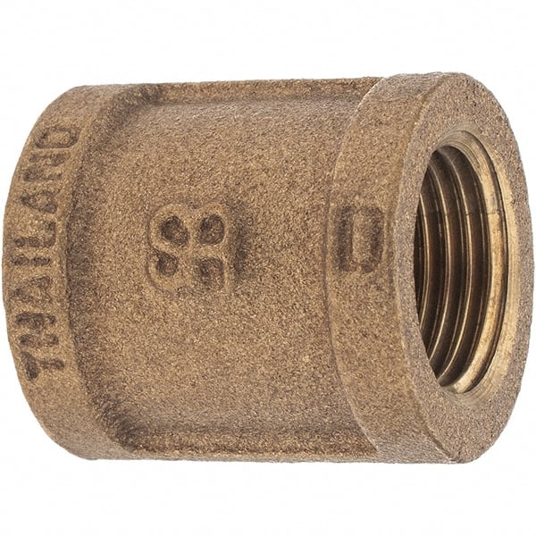 Brass Pipe Coupling: 1/2