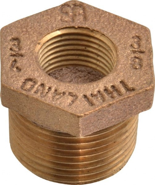 Brass Pipe Bushing: 3/4 x 3/8