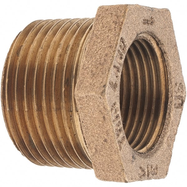 Brass Pipe Bushing: 1 x 3/4