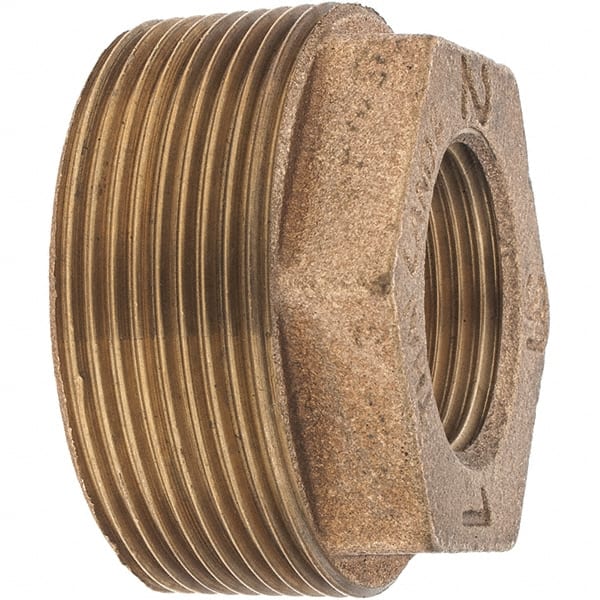 Brass Pipe Bushing: 2 x 1