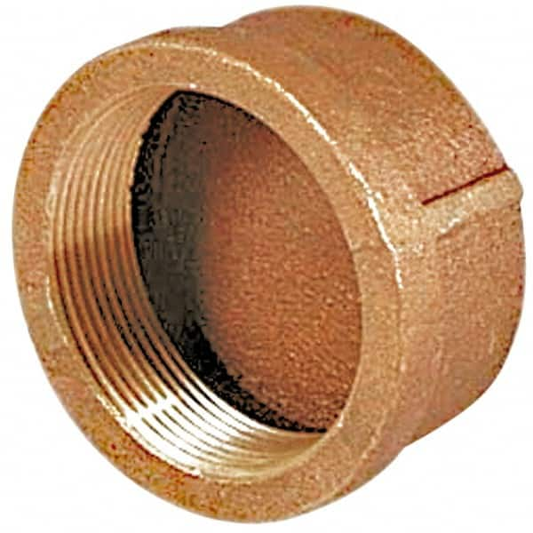 Brass Pipe End Cap: 1/8