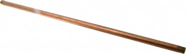 Brass Pipe Nipple: Threaded on Both Ends, 24