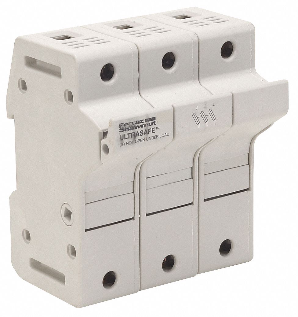 Fuse Block 0 to 30A Class J 3 Pole MPN:US3J3