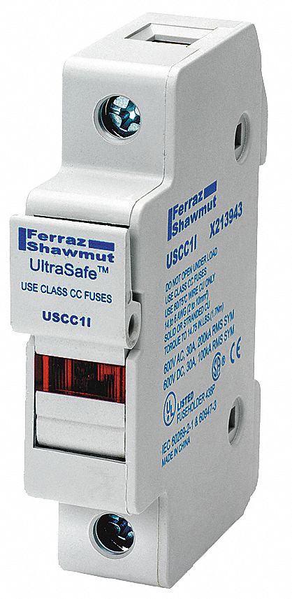 Fuse Block 0 to 30A Class CC 1 Pole MPN:USCC1I