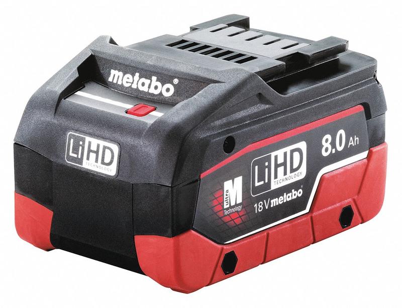 Battery (1) 8.0 Ah Li-HD MPN:18V 8.0Ah LiHD