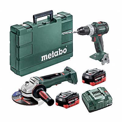 Angle Grinder 18V 6 + Hammer Drill Kit MPN:WPB18LTX150BL2X6.2AHLIHDKIT+SB18LTBL